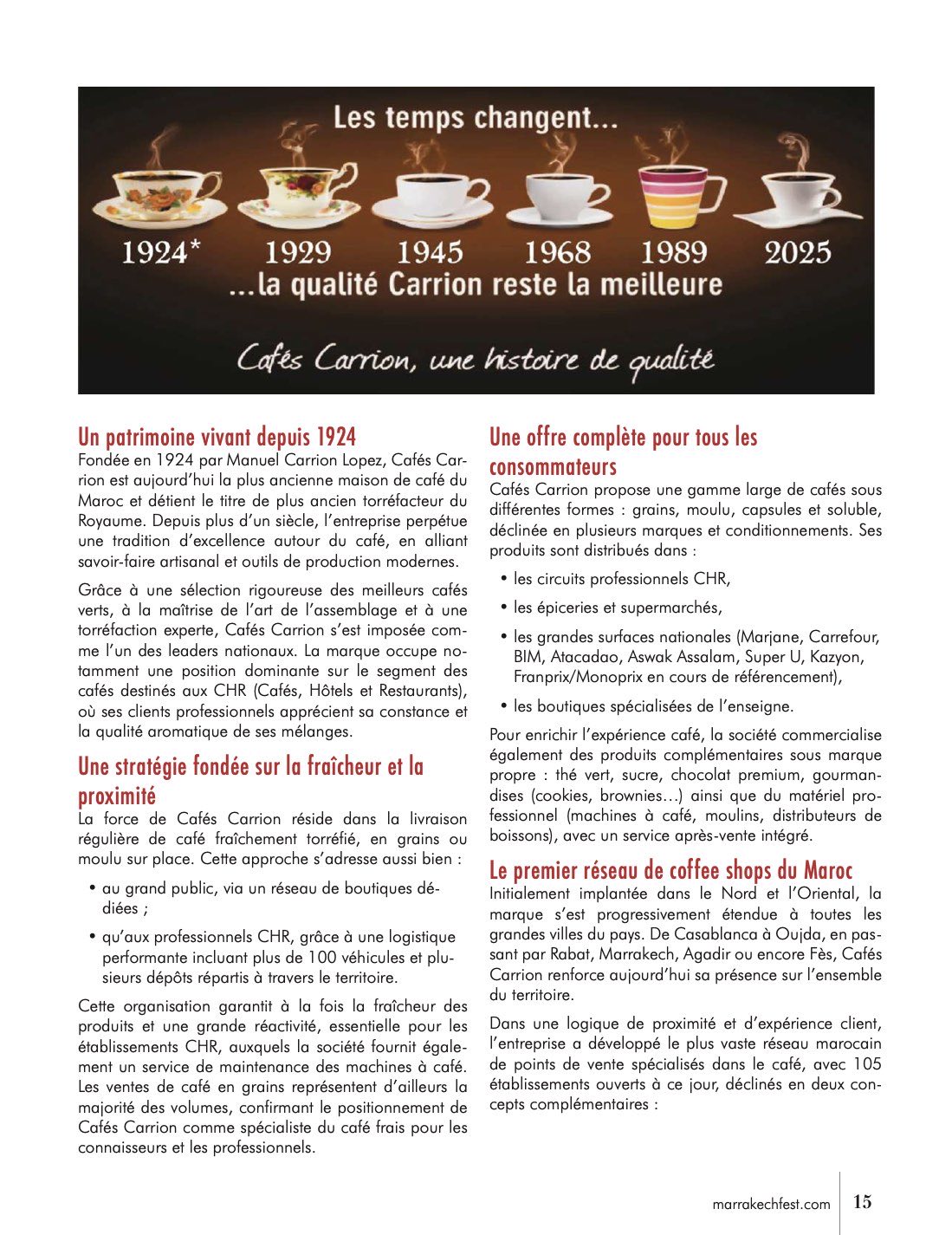 The Fest, magazine officiel 2025 — page 15