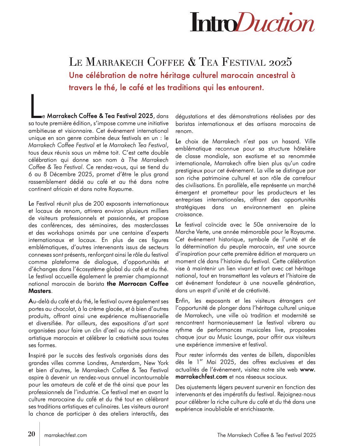 The Fest, magazine officiel 2025 — page 20