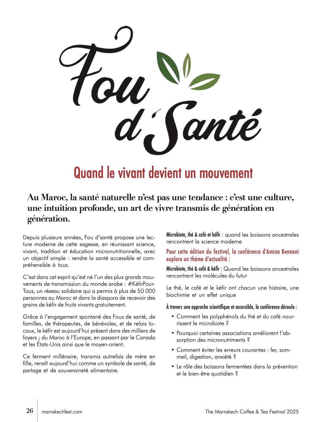 The Fest, magazine officiel 2025 — page 26