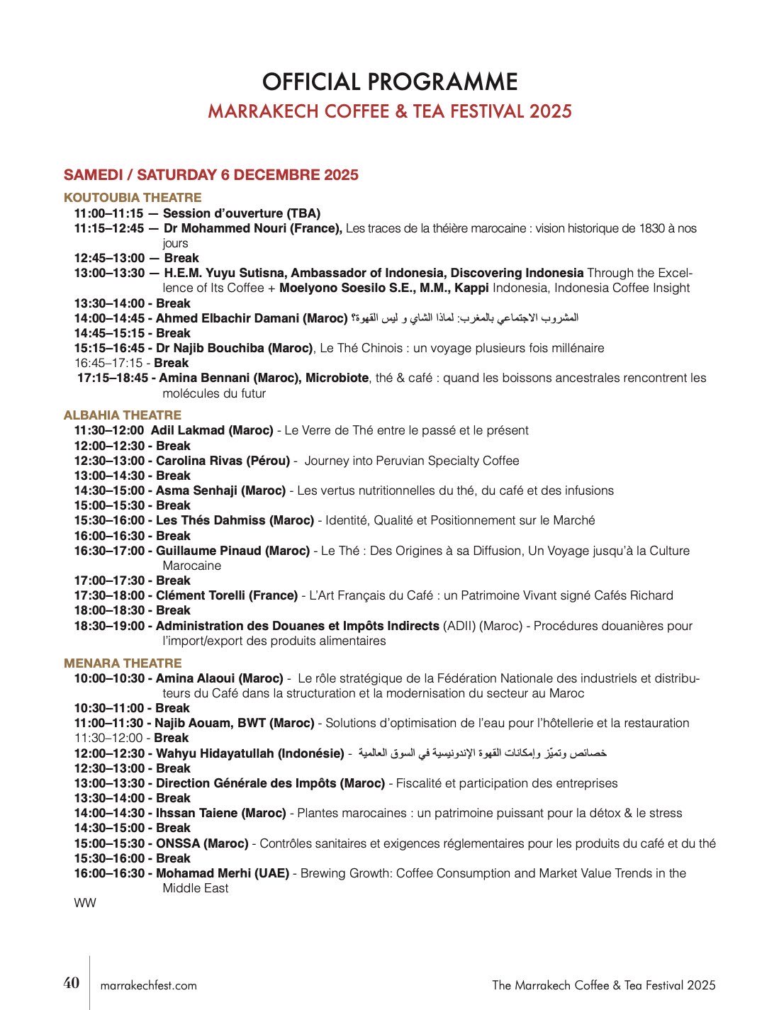 The Fest, magazine officiel 2025 — page 40