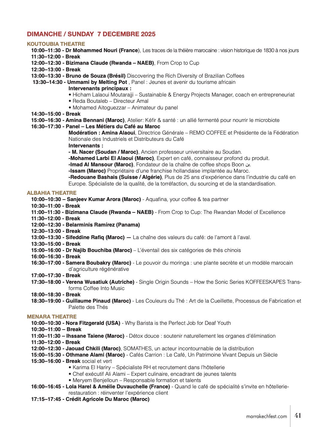 The Fest, magazine officiel 2025 — page 41