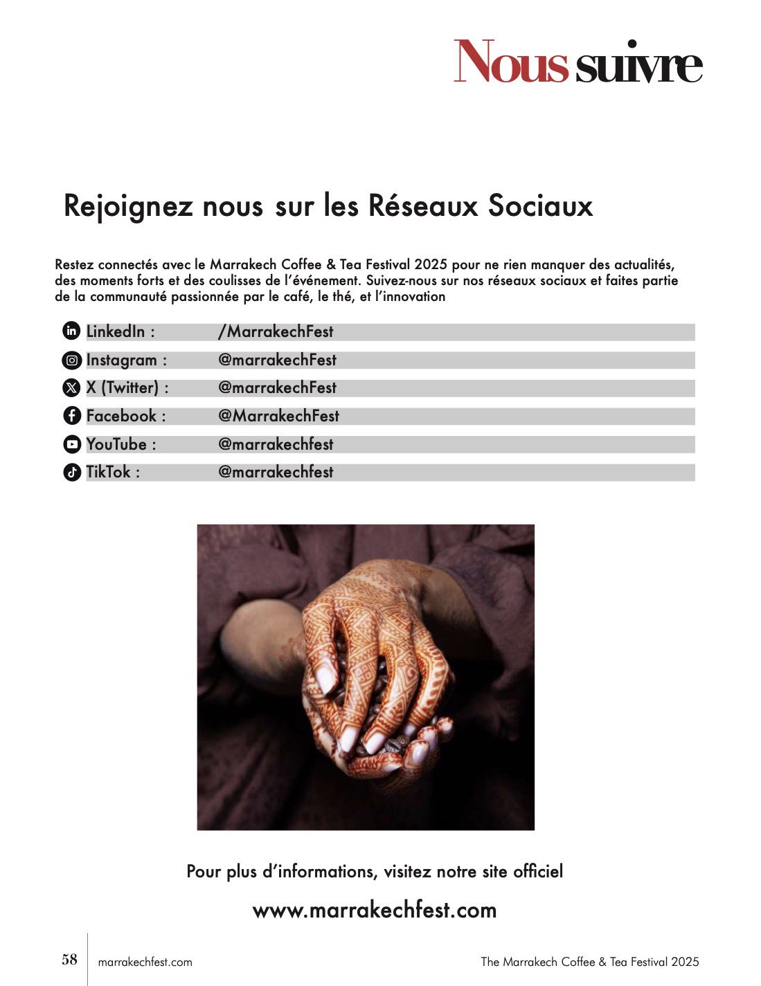 The Fest, magazine officiel 2025 — page 58